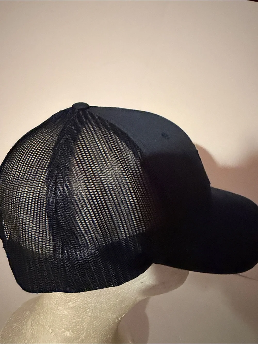 The Perch Est 1976 Elephant Trucker Hat Navy Mesh Snapback Baseball Cap